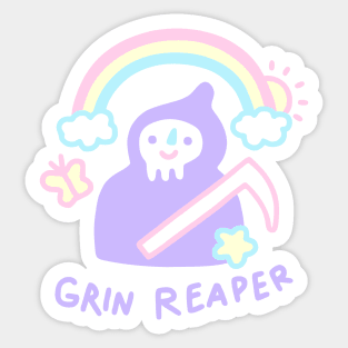 Grin Reaper Sticker